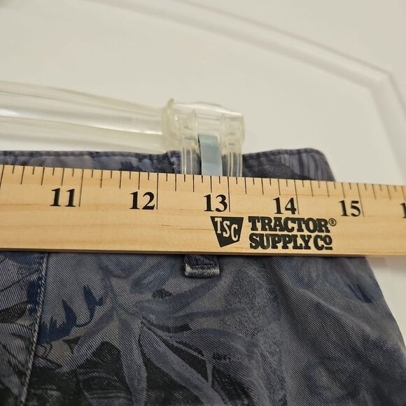 Gap Pants Girlfriend Chinos Womens Printed Floral Blue Gray Stretch Sz.4 - Picture 5 of 9
